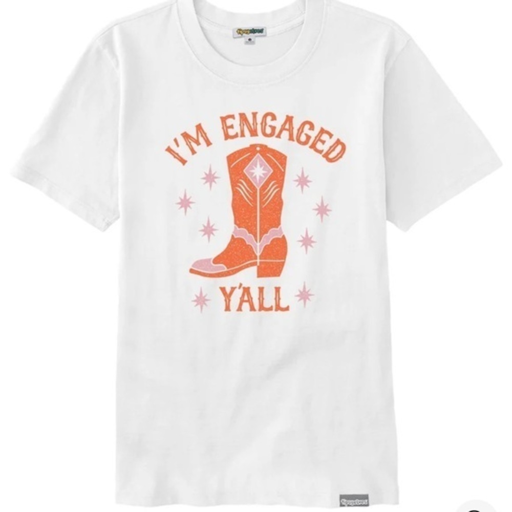 I’m Engaged Y’all 👢, Tipsy Elves shirt